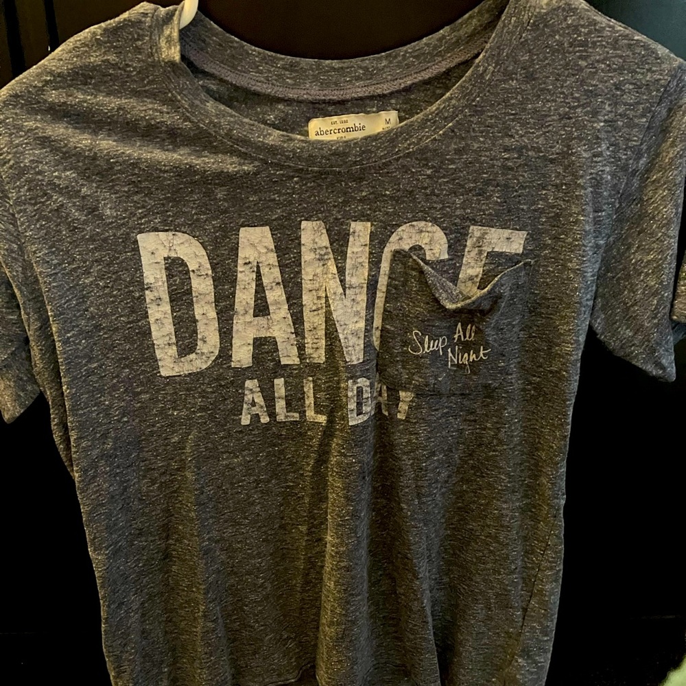 Dance shirt for little girls